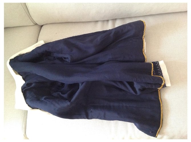 Chanel Jacken Marineblau - Ansicht 4
