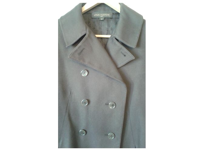 Chaqueta Louis Vuitton Marrón de Algodón Talla 38 Castaño - vista 6