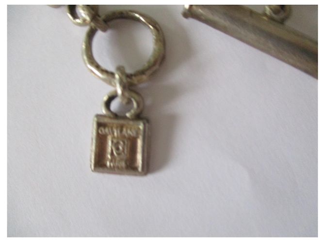 Autre Marque Bracciale Gavilan in peltro d'argento e cristallo - vista 4