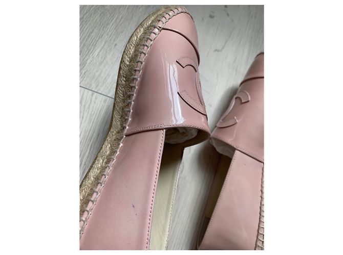 Espadrillas Chanel in vernice rosa - vista 6