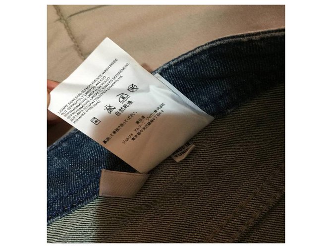 Vaqueros Armani Jeans Azules de Algodón y Elastano para Mujer - vista 7