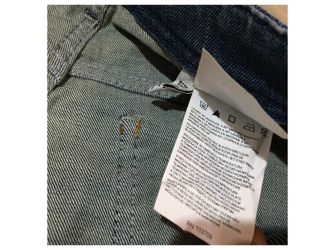 Vaqueros Armani Jeans Azules de Algodón y Elastano para Mujer - vista 8