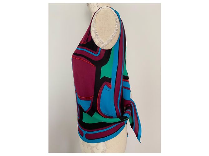 Blusa sin mangas de seda Hermès - vista 6