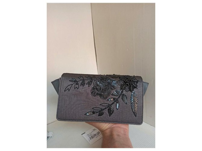 Clutch de noche de Givenchy Negro Gris - vista 9