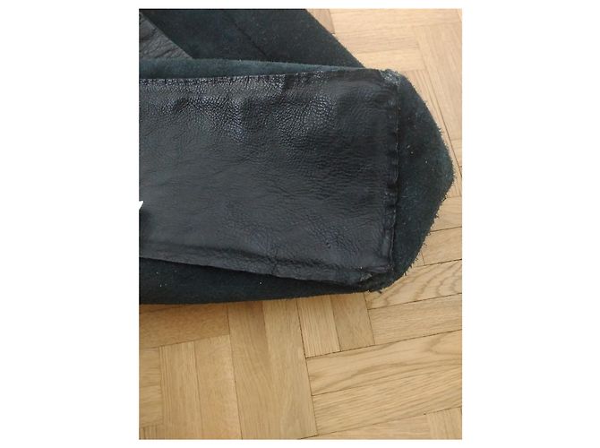 Bolso tote Aridza Bross de piel negra Negro - vista 9