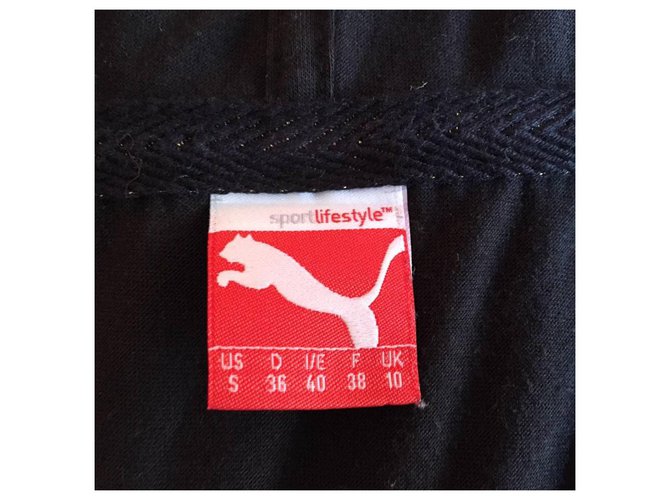 Puma Kapuzenpullover schwarz Baumwolle Polyester - Ansicht 4