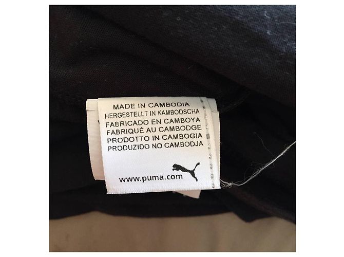 Puma Kapuzenpullover schwarz Baumwolle Polyester - Ansicht 8