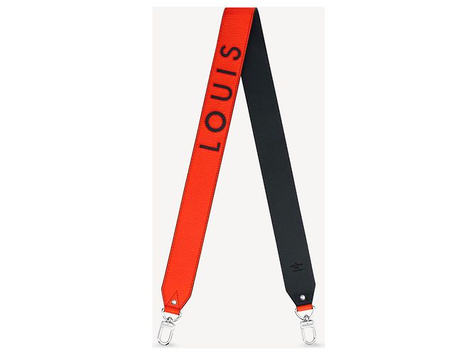 Louis Vuitton Taurillon leather strap orange - view 2