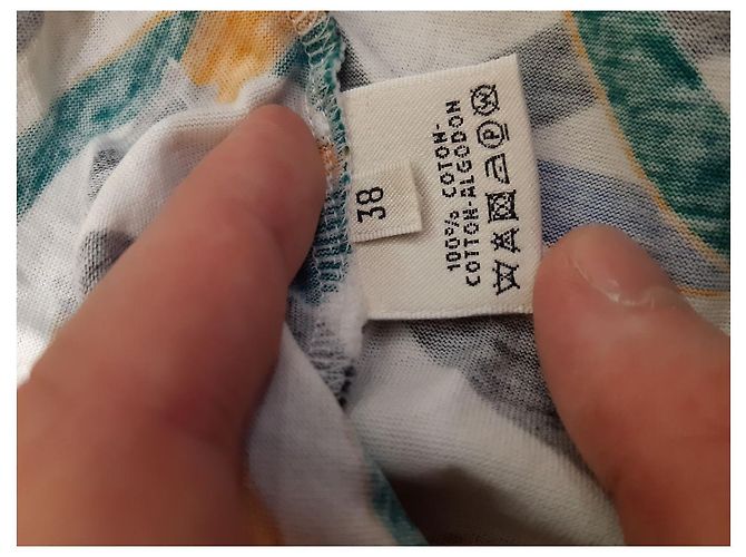 Constance Hermès T-Shirt aus Baumwolle Weiß - Ansicht 4
