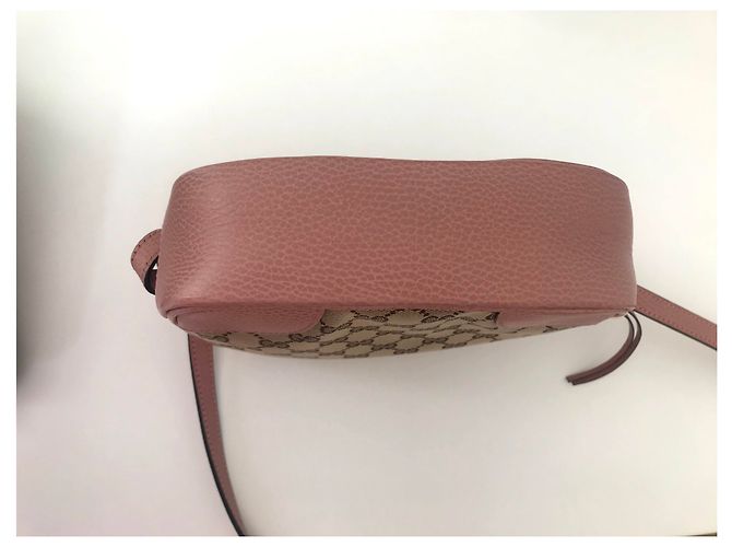 Gucci GG Canvas Rose in pelle Rosa - vista 5