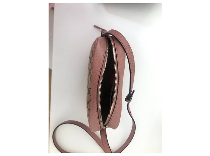 Gucci GG Canvas Rose in pelle Rosa - vista 7