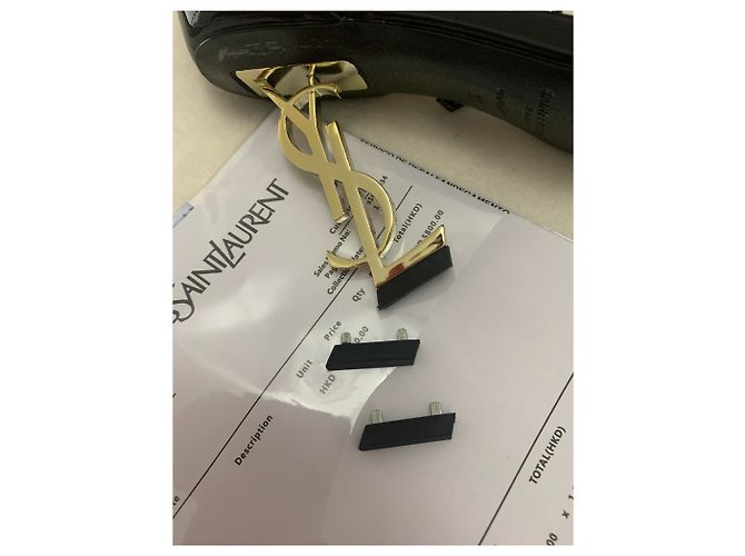 Yves Saint Laurent Sandale - Tam.37 Schwarz - Ansicht 8