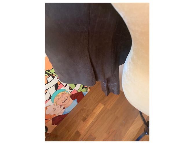 Chanel Lederjacke Braun - Ansicht 7