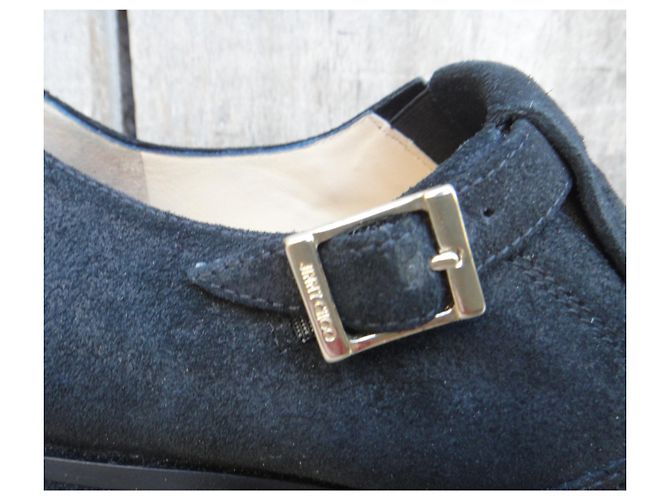 Jimmy choo p brogue con hebilla 39,5 Negro - vista 4
