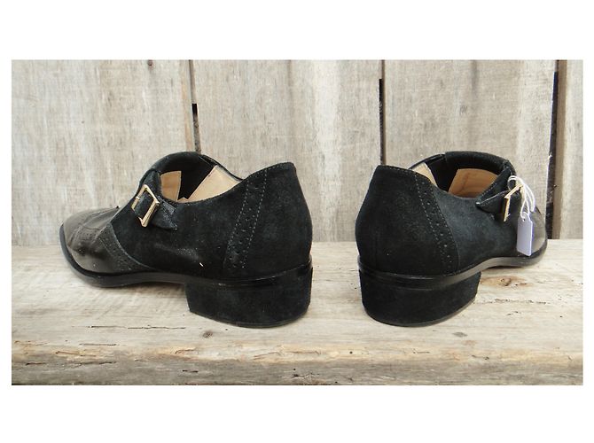 Jimmy choo p brogue con hebilla 39,5 Negro - vista 9