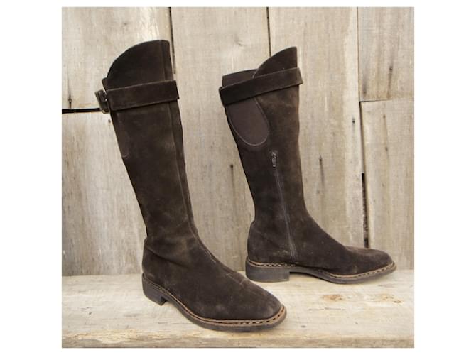 Botas Paraboot p 38,5 Marrón oscuro - vista 2
