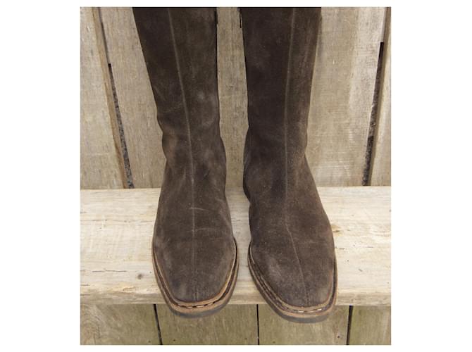 Botas Paraboot p 38,5 Marrón oscuro - vista 3