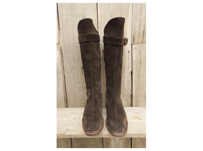 Botas Paraboot p 38,5 Marrón oscuro - vista 4