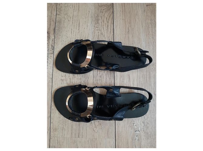 Sandalias Barbara Bui de piel negra 38 Negro - vista 3
