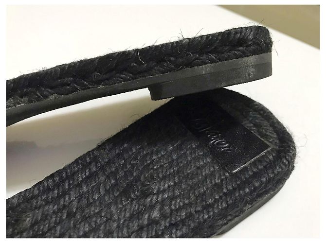 Sandali Castaner bordeaux e neri in tessuto Nero Bordò - vista 7