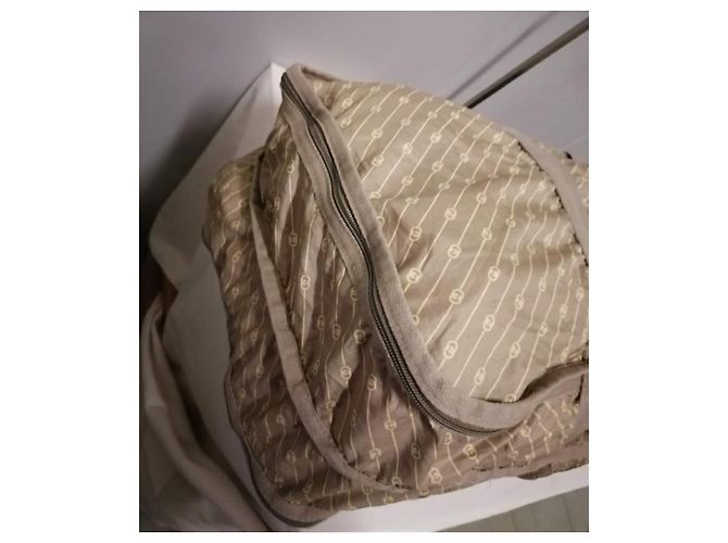Gucci borsa viaggio weekend Beige - vista 12