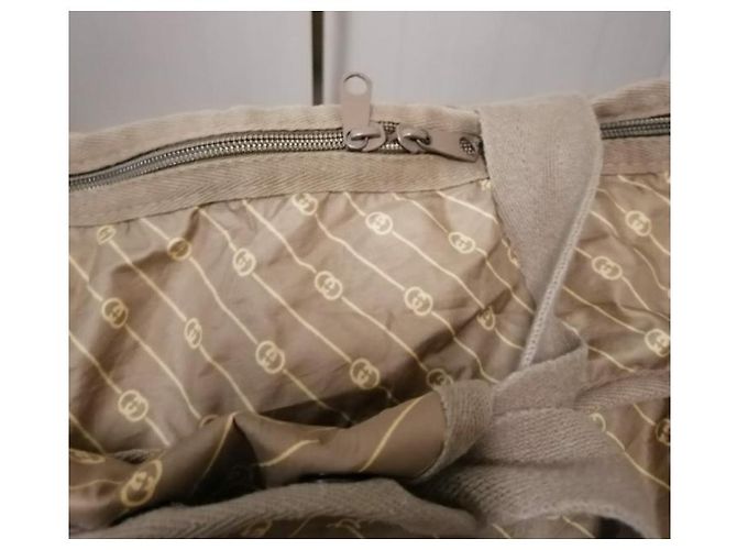 Gucci borsa viaggio weekend Beige - vista 8