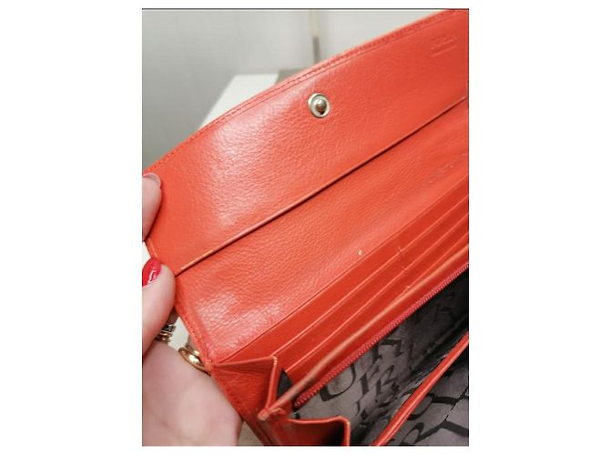 Cartera furla naranja - vista 13