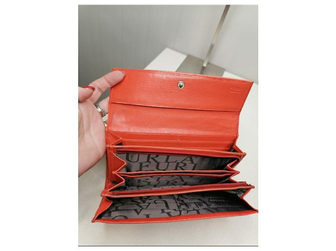 Cartera furla naranja - vista 14