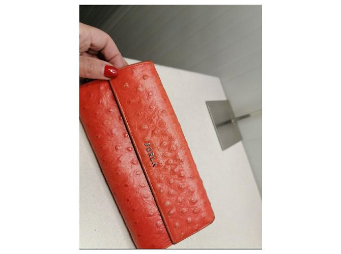 Cartera furla naranja - vista 6