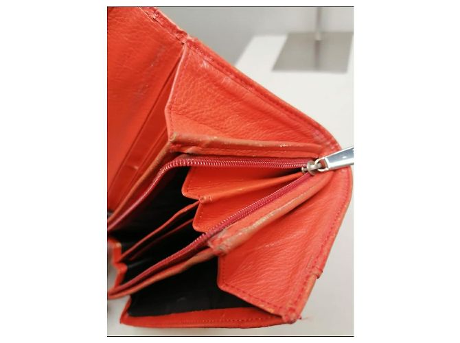 Cartera furla naranja - vista 8