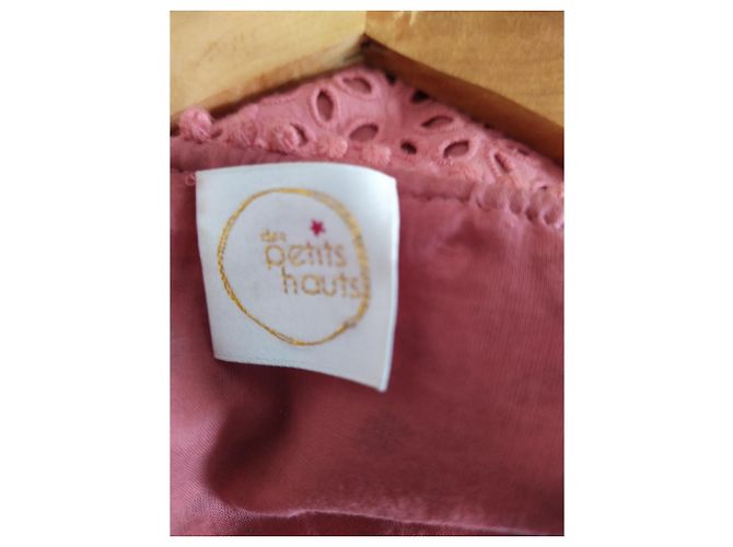 Camicetta Des Petits Hauts Corallo in Cotone - vista 4