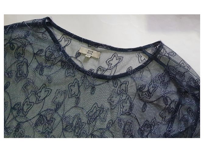Camicetta trasparente blu Noa Noa XL - vista 5