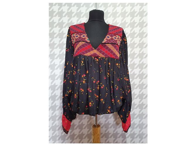 Camicetta Free People M Multicolore - vista 2