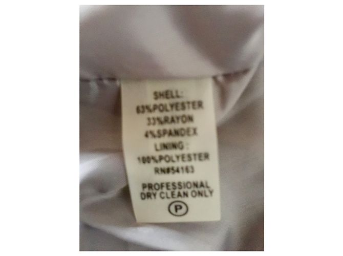 Calvin Klein CK Etuikleid mit Rüschenfront Grau - Ansicht 5