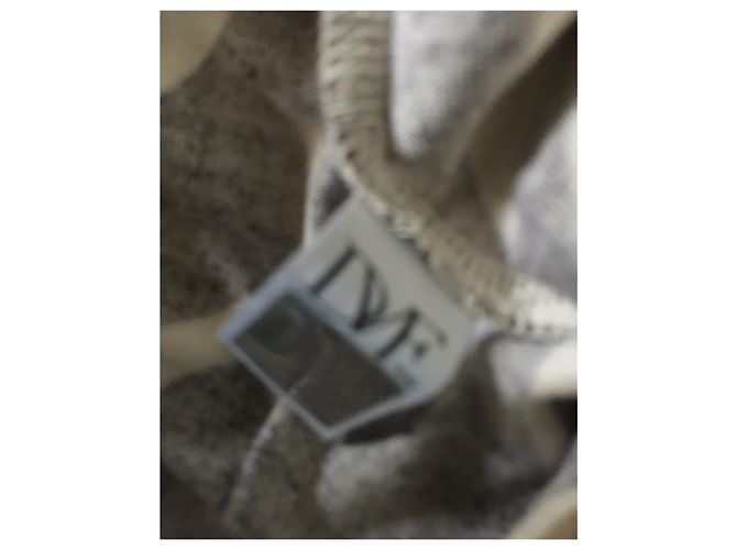 Diane Von Furstenberg DvF Aggie Seidenjersey Kleid Weiß Schokolade - Ansicht 5