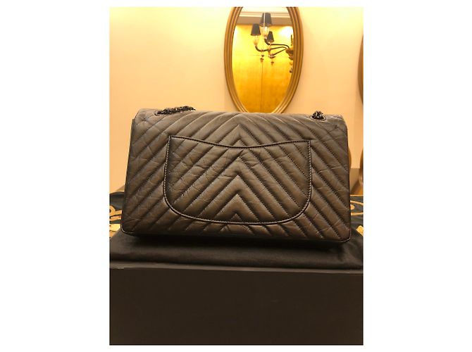 Ristampa Chanel 2.55 226 Nero - vista 2