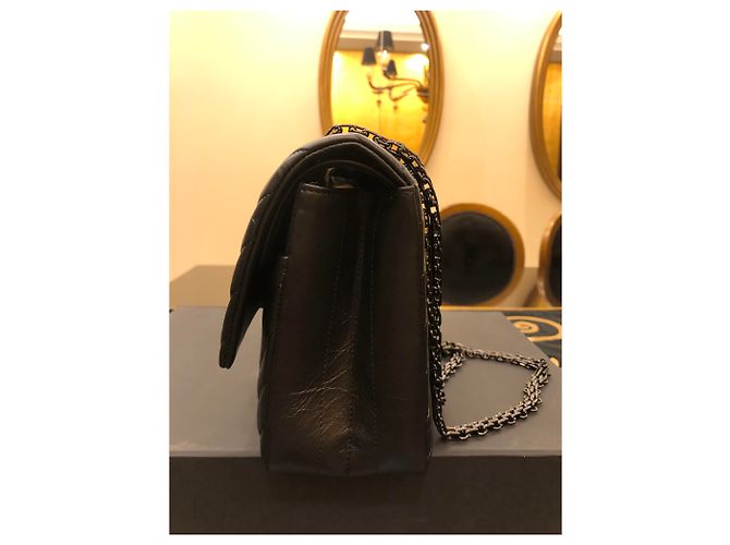 Ristampa Chanel 2.55 226 Nero - vista 4