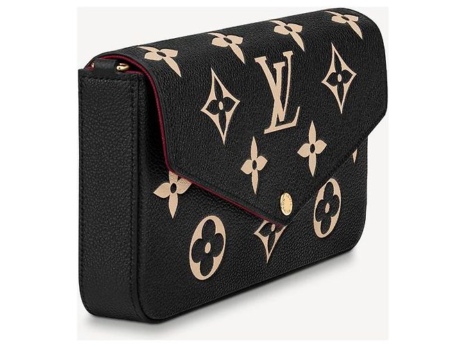 Louis Vuitton Pochette LV Felicie nuova empreinte Nero - vista 2
