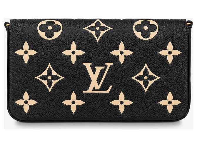 Louis Vuitton Pochette LV Felicie nuova empreinte Nero - vista 4
