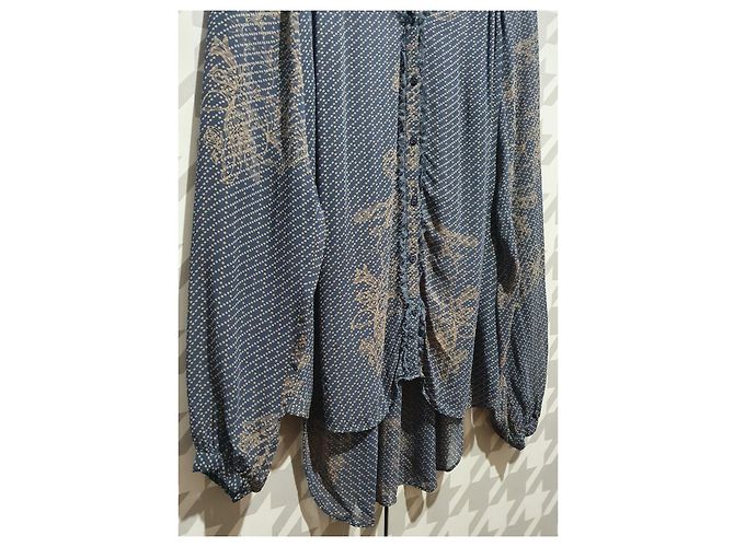 Autre Marque Camisa By Timo de lunares oversize de viscosa M Multicolor - vista 3