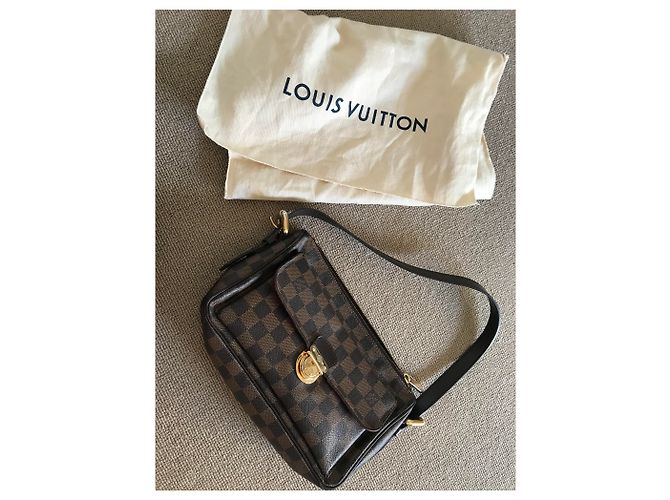 Borsa Louis Vuitton in pelle nera Nero - vista 2