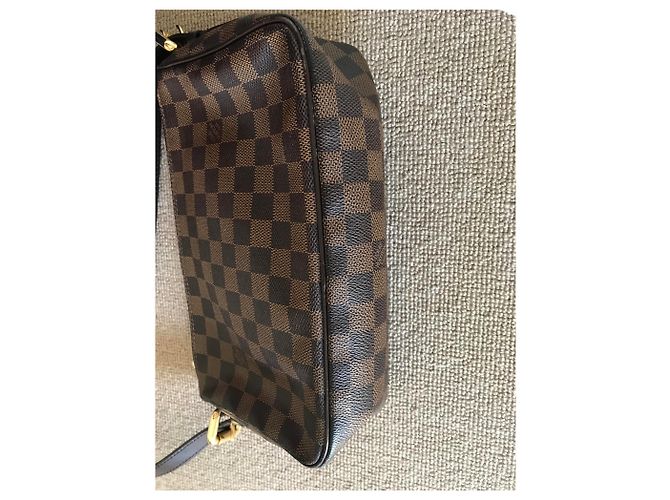 Borsa Louis Vuitton in pelle nera Nero - vista 3