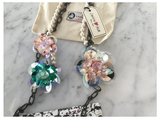 Lanvin For H&M Collana lunga Lanvin Multicolore - vista 2