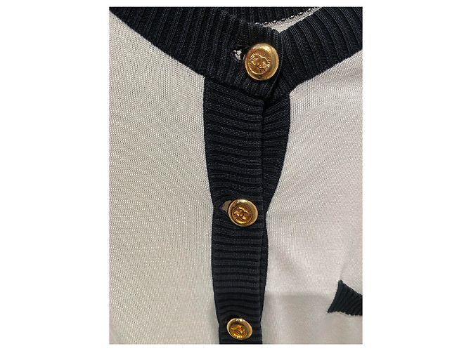 Chanel Conjunto de gêmeos Preto Bege - vista 2