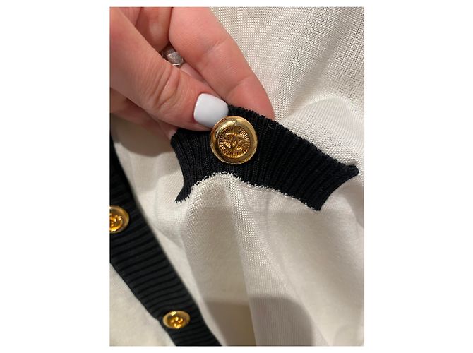 Chanel Conjunto de gêmeos Preto Bege - vista 3