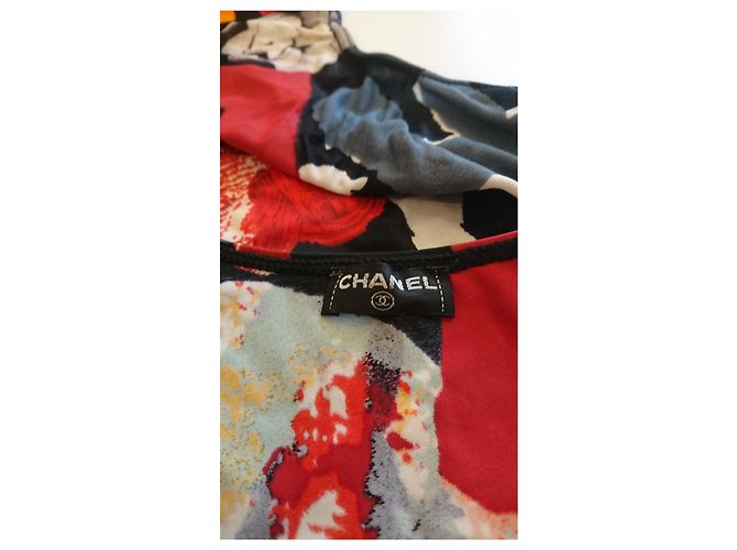 Chanel Badeanzug und Sarong Metallic Metallisch - Ansicht 5