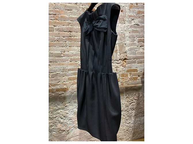 Louis Vuitton schwarzes Minikleid - Ansicht 2