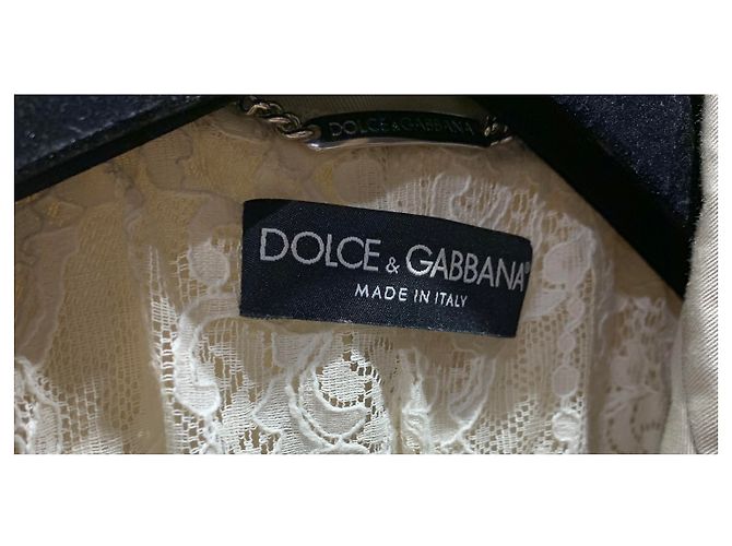 Vintage Blazer von Dolce & Gabbana Beige - Ansicht 3