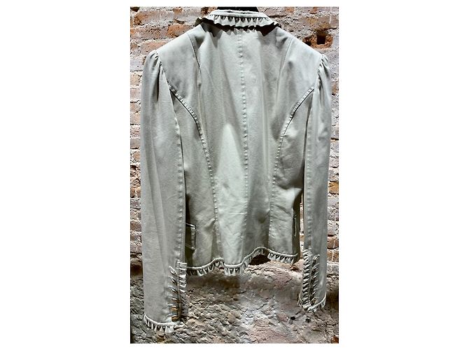 Vintage Blazer von Dolce & Gabbana Beige - Ansicht 6