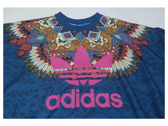 Adidas Sweatshirt Mehrfarbig Polyester Mehrfarben - Ansicht 2